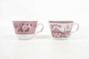 Six Spode Archive Collection Georgian Series porcelain duos - 4