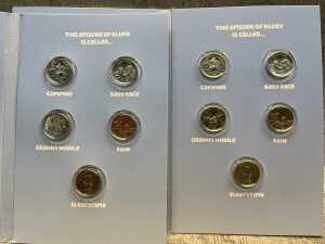 Two packs of Bluey collector coins - 2