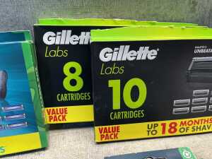 Group of Gillette products - 3