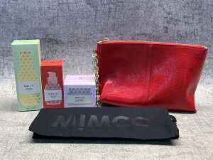 Group of beauty products