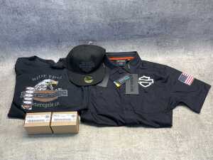 Group of Harley Davidson products