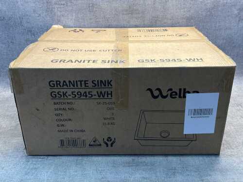 Welba granite sink