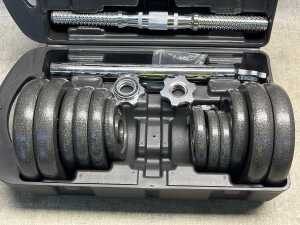 Dumbbell weights and bars - 2