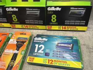 Group of Gillette products - 3