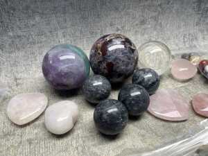 Group of crystals & gemstones - 2
