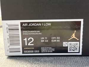 Nike Air Jordan 1 Low size US 12 Men's - 5