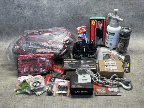 Group of garage products