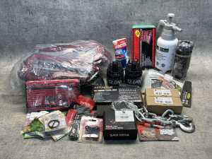 Group of garage products