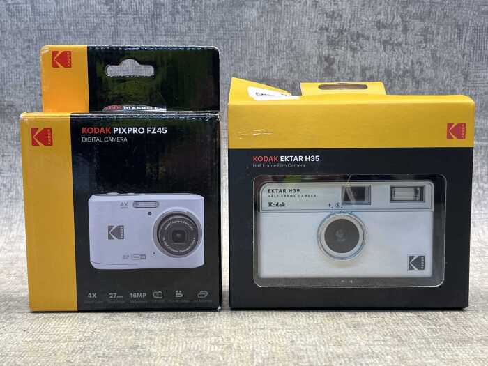 Two Kodak cameras