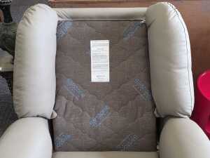 Garstone leather reclining armchair - 5