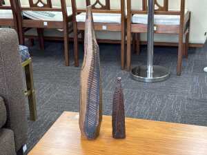 Three studio pottery decorative pieces - 3