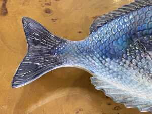 Ceramic fish platter - 4