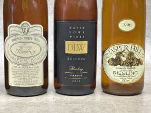 Mixed Riesling wine, six bottles, including Jasper Hill Riesling 1996 - 3