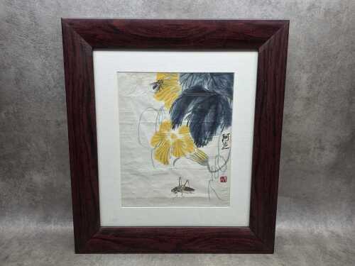 After 'Qi Bai Shi ', Chinese traditional water colour and ink painting on paper