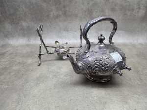 Antique spirit kettle - 3