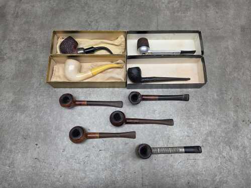 Vintage smoking pipes