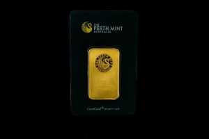 A gold ingot, 1oz