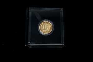 Australian 2013 10 cent gold proof coin, 12.14g - 3