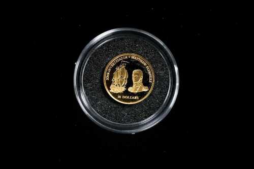 13 · Fiji 2002 $10 gold proof coin, 1/25 oz