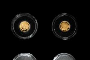 2012 gold proof coin set, total 4g - 2