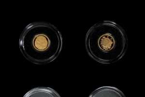2012 gold proof coin set, total 4g - 4