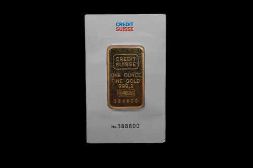 A gold ingot, 1oz
