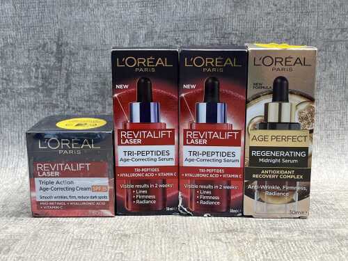 Group of L'Oreal products