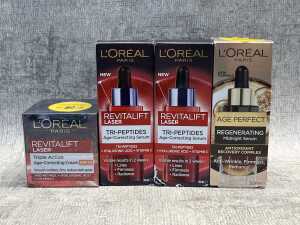 Group of L'Oreal products