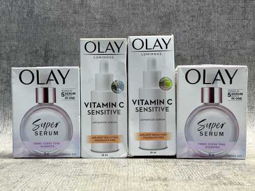 Group of Olay products