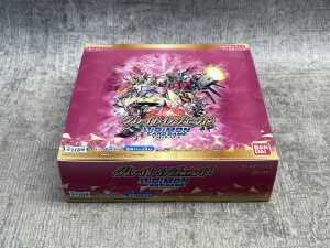 Box of Digimon cards