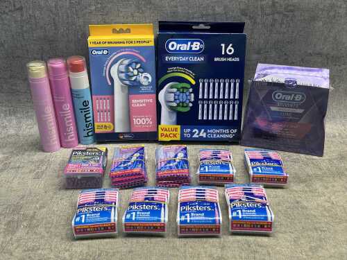 Group of oral hygiene products