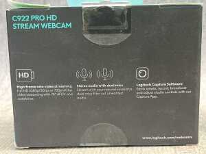 Two Logitech C922 Stream Webcams - 3