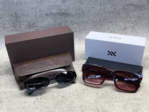 Two pairs of sunglasses