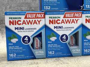 Six boxes of Nicaway lozenges - 2