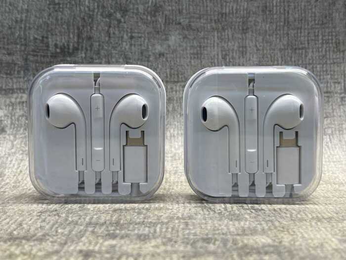 Two pairs of earphones