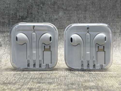 Two pairs of earphones