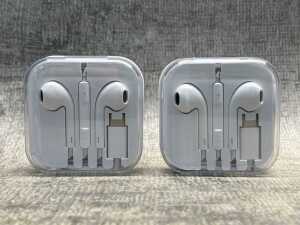 Two pairs of earphones