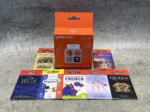 Yoto Mini player & audio cards