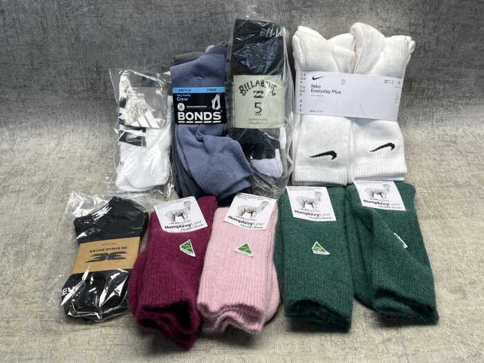 Group of socks