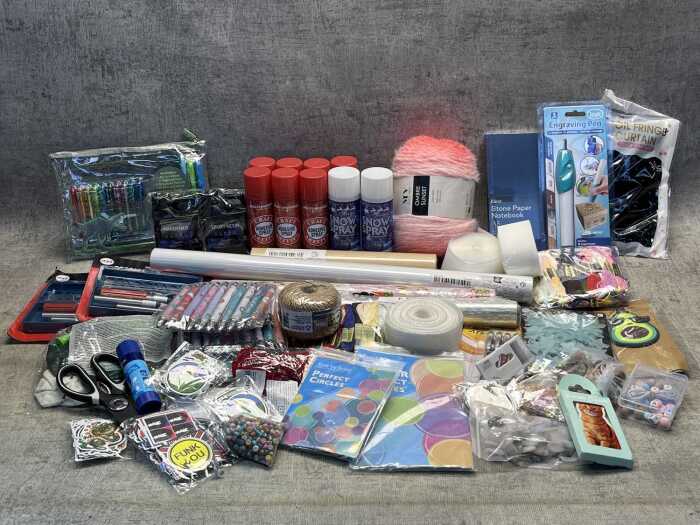 Group of arts & crafts