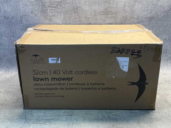 Swift cordless electric lawnmower
