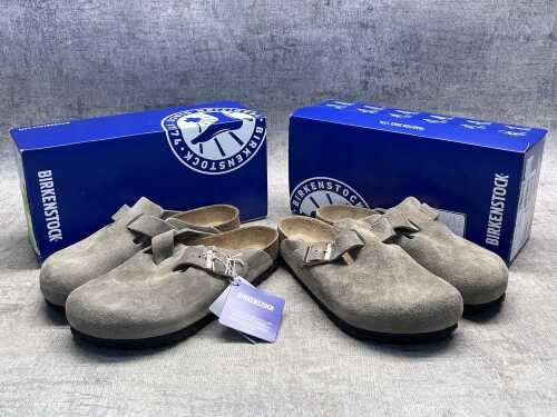 Two pairs of Birkenstock Boston BS size US 6 Men's