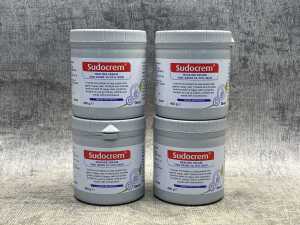 Four tubs of Sudocrem