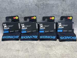 Four pairs of Bonds X-Temp Men's trunks