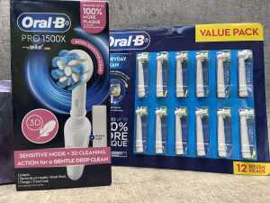 Group of Oral B products - 3