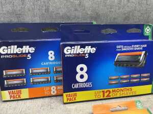 Group of Gillette products - 2