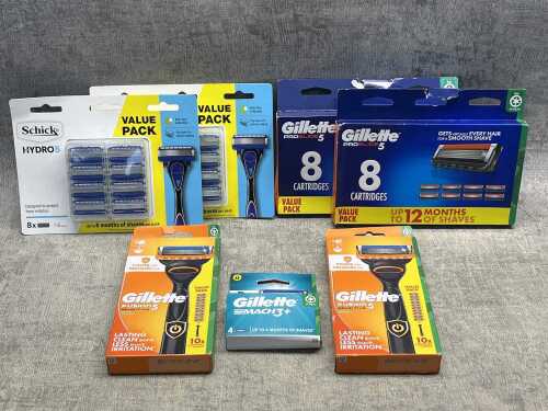 Group of Men's shavers