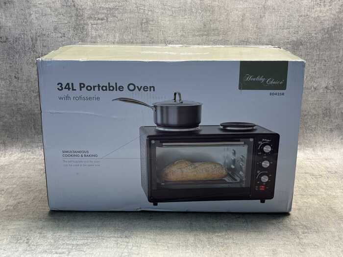 Healthy Choice 34L portable oven
