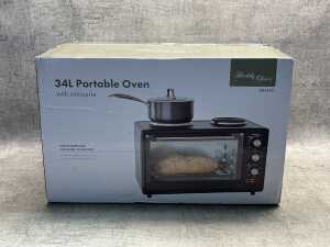 Healthy Choice 34L portable oven