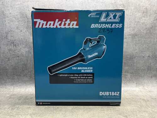 Makita brushless blower sold for parts